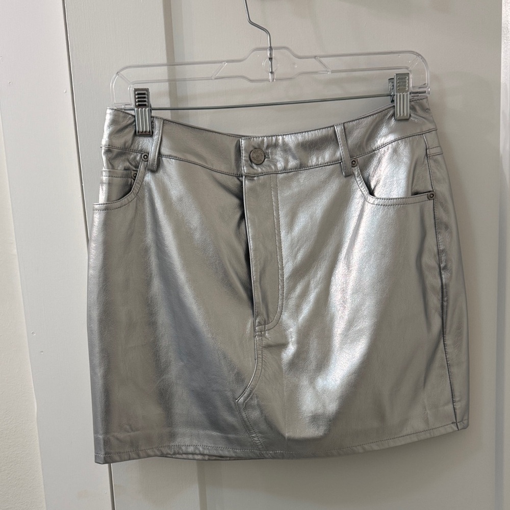 GREY LAB Silver Skirt